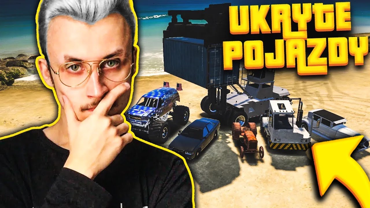 UKRYTE POJAZDY w GTA V! 🛺