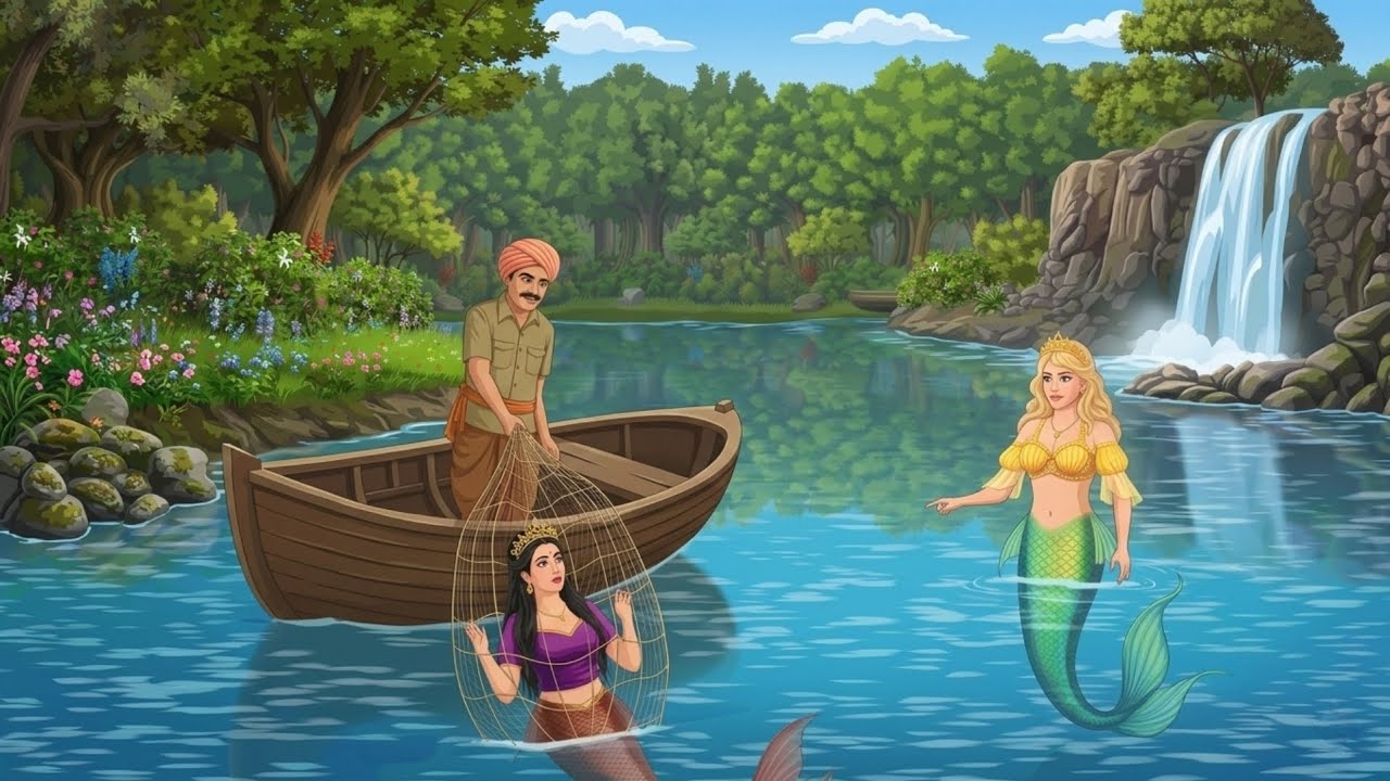 गरीब मछुआरे की किस्मत | Hindi Story | Hindi kahani |moral stories | cartoon story | Long story 