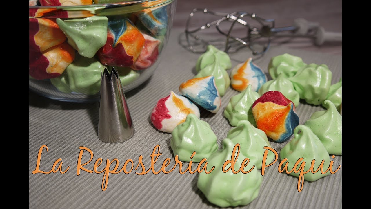 SUSPIROS o Merenguitos  ( SIGHTS or MERENGUITS )La Reposter&iacute;a de Paqui-