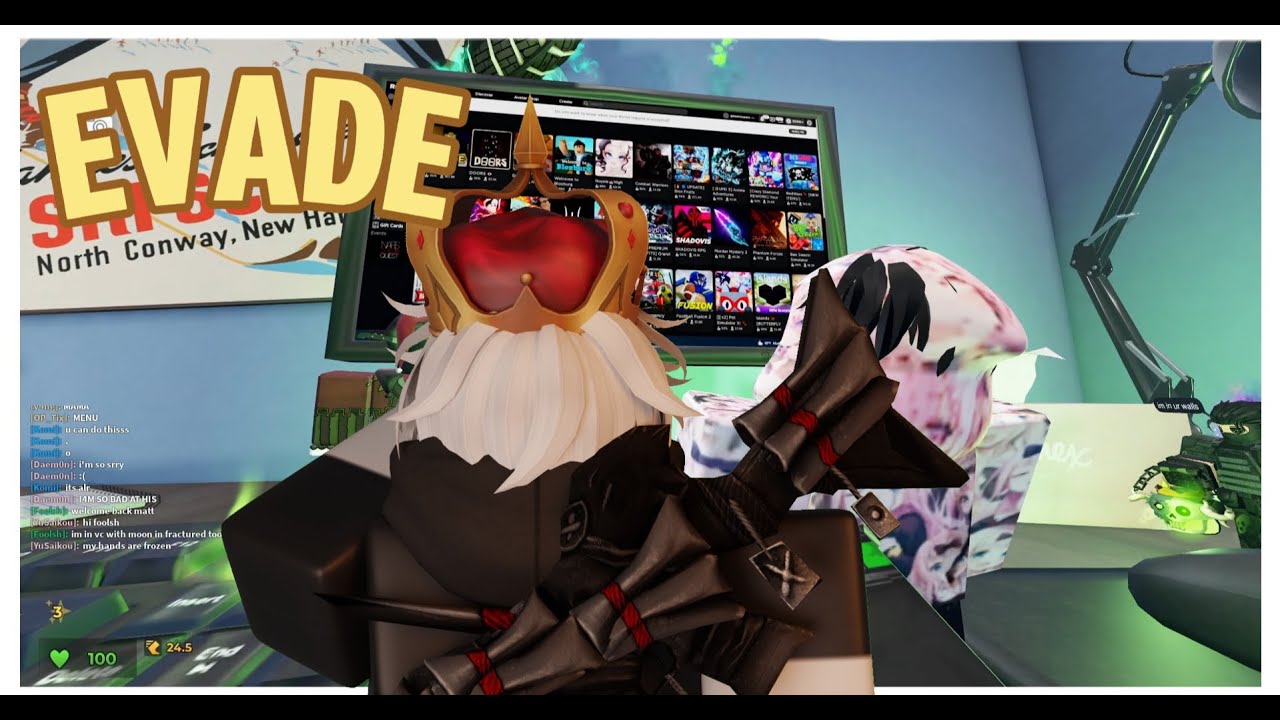 EVADE VC is always something else... | ROBLOX EVADE