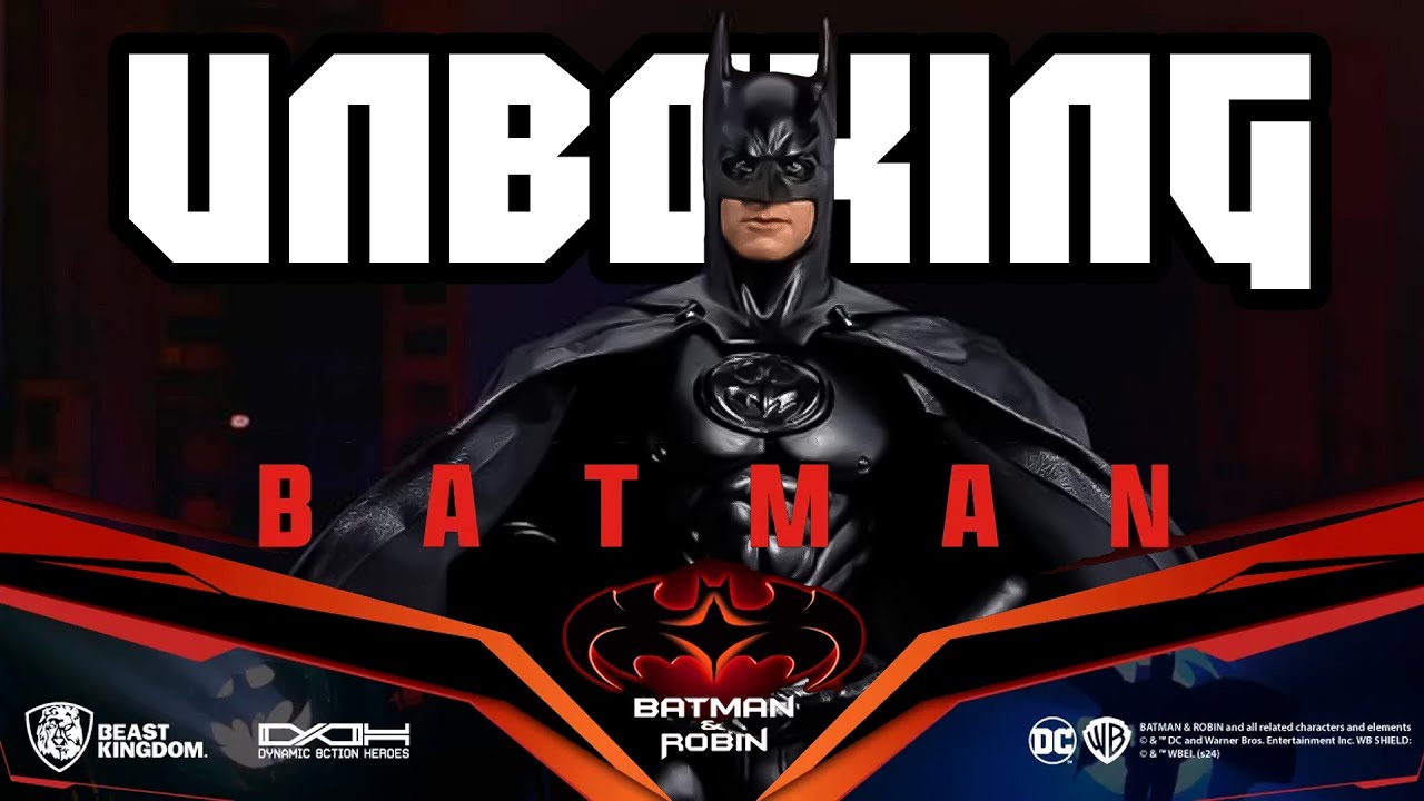 Beast Kingdom DAH-116 Batman 1997 🦇 Unboxing | El Batman de George Clooney