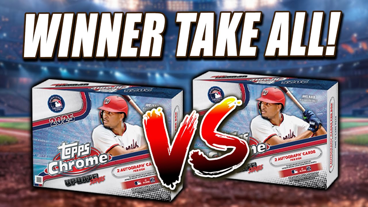 WINNER TAKE ALL!!! | 2025 Topps Chrome Update Breaker's Delight Box Battle