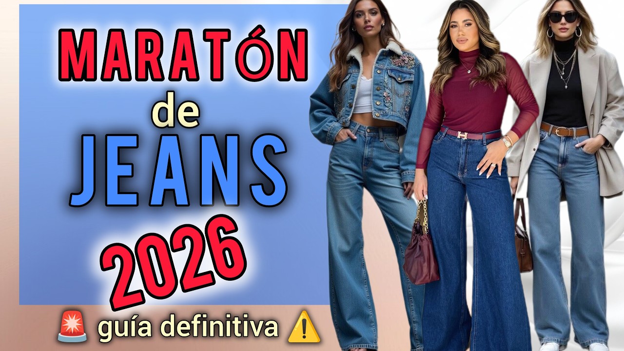 ✅⚠️ MARATÓN TENDENCIAS EN JEANS 2026🚨PREPARATE PARA DISFRUTAR DE ESTA GUÍA SÚPER COMPLETA/FASHION29