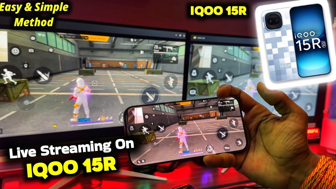 iQOO 15R Live Streaming Assistant Software - How To Do Live Streaming 