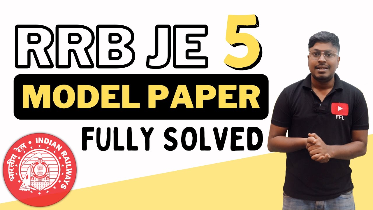 Model Paper-5 (Quantitative Aptitude) || RRB JE (2024-25)