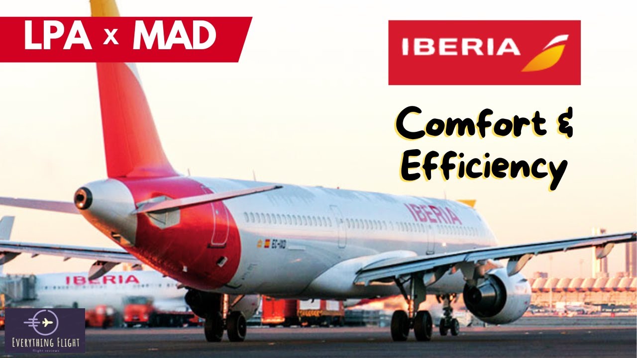 No-Frills Efficiency: Iberia Express A321 Flight from LPA to MAD