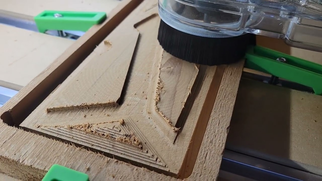 First Try at Fusion 360 to Carbide Motion 3D carve
