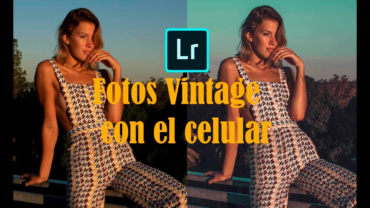 Como editar fotos estilo vintage con el celular