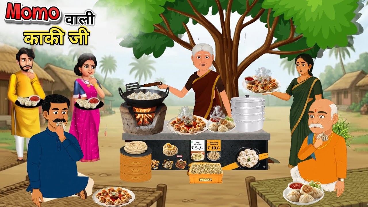 बूढ़ी काकी का ढाबा | Boodhi Kaki Ka Dhaba | Moral Story | Hindi Kahani | Bedtime Story