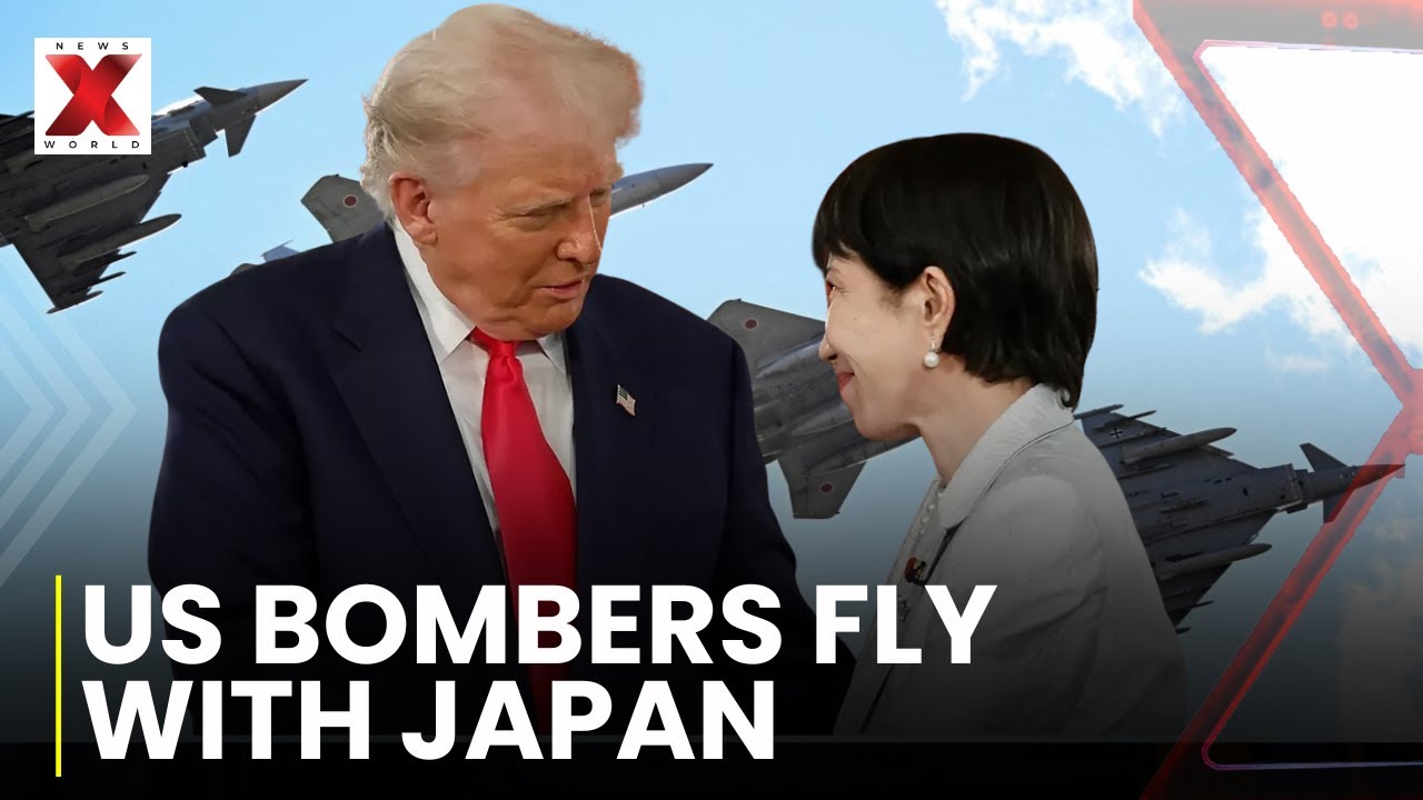 China Vs Japan | US B-52 and Japanese fighters demonstrate united power | US-China Relations