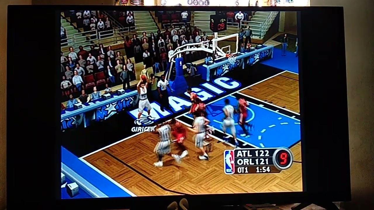 Insane Ending in NBA Live 2004: Atlanta Hawks vs. Orlando Magic