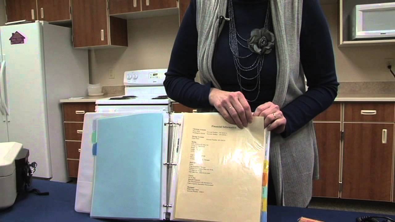 How to Prepare a Financial Records Binder