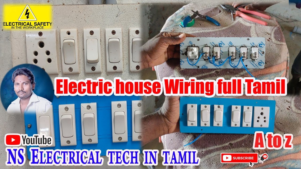 Electric house Wiring full Tamil🔥A to z all electrical work