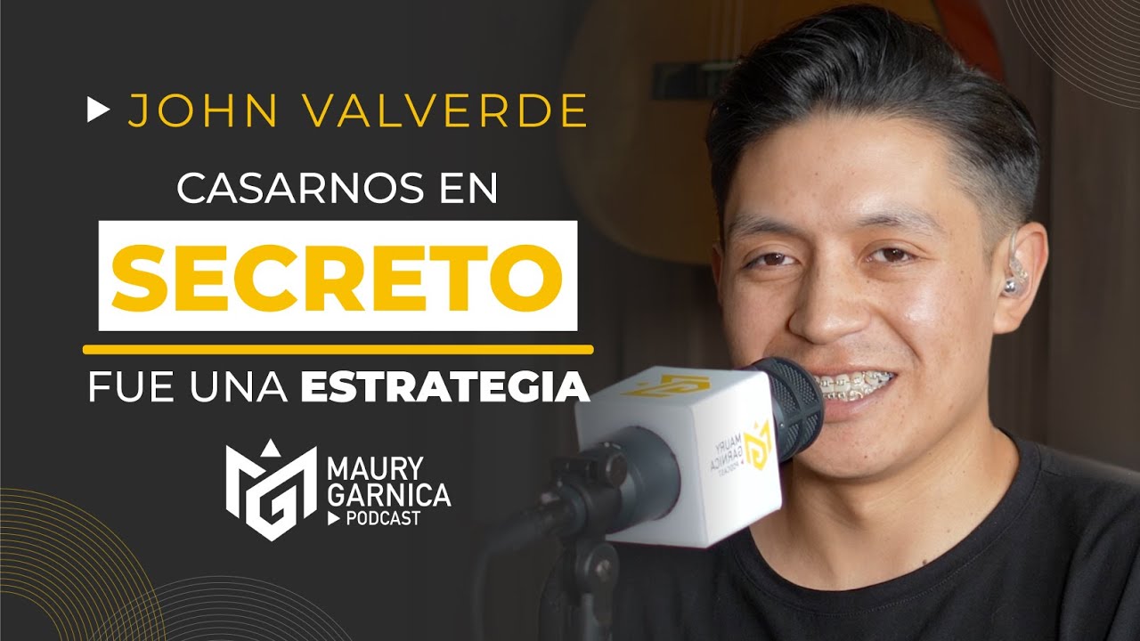 Casarnos en SECRETO fue una estrategia @JohnValverde