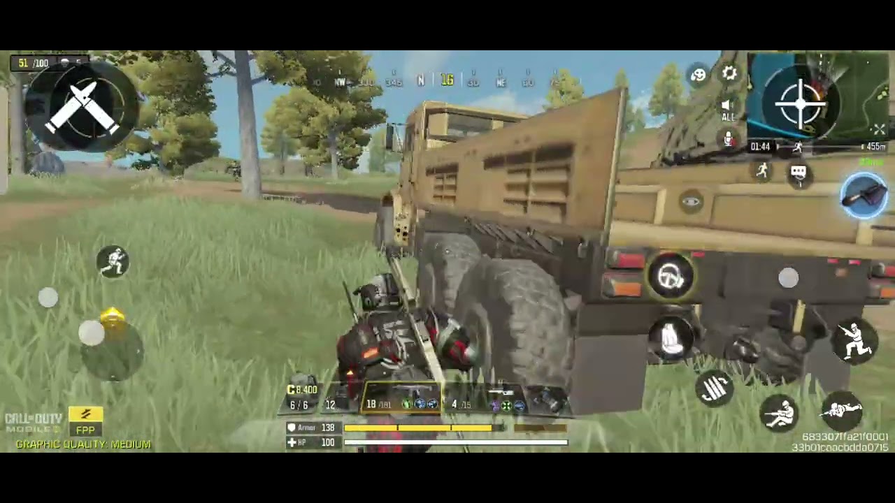 Call of duty mobile battle Royale gameplay