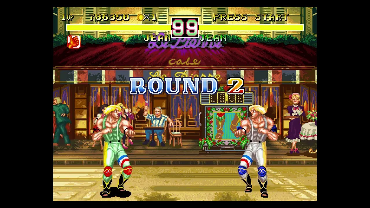 SS ファイターズヒストリー・ダイナマイト（LEVEL:MVS）クリア ジャン・ピエール編