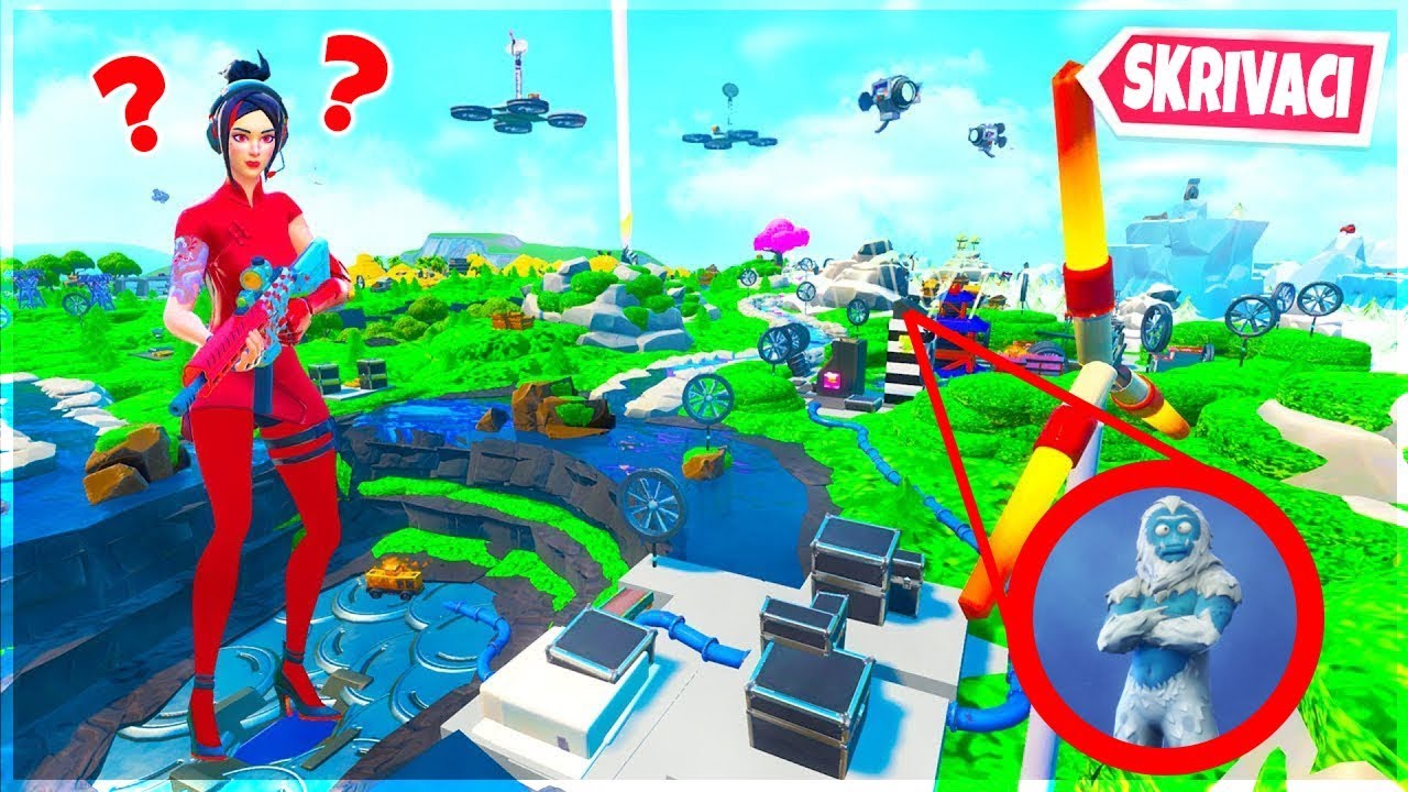 IGRAMO SKRIVACA NA NAJMANJOJ MAPI IZ SEZONE 9 - Fortnite Skrivaci /W MarkoKC