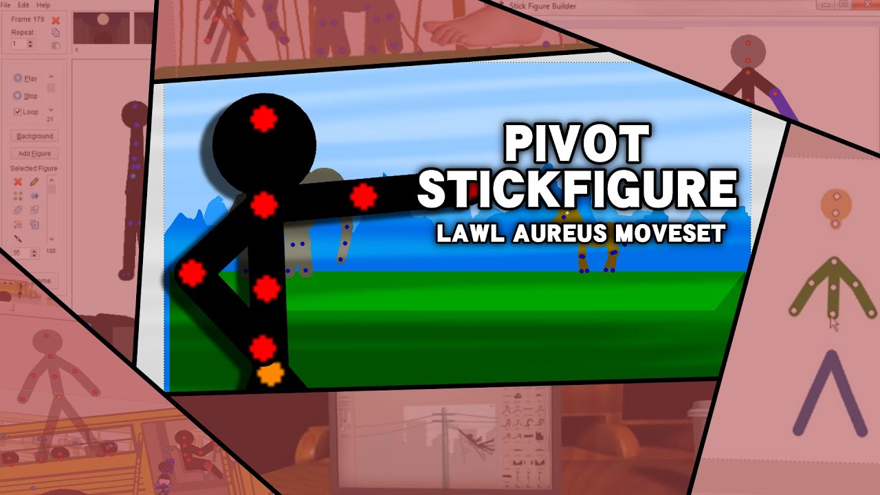 Smash Bros Lawl Aureus Moveset- Pivot Stickfigure (Pivot Animator)