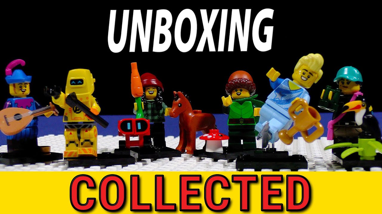 Unboxing Lego Minifigures Series 22 (2022): The Case of the Mysterious Blue Bag