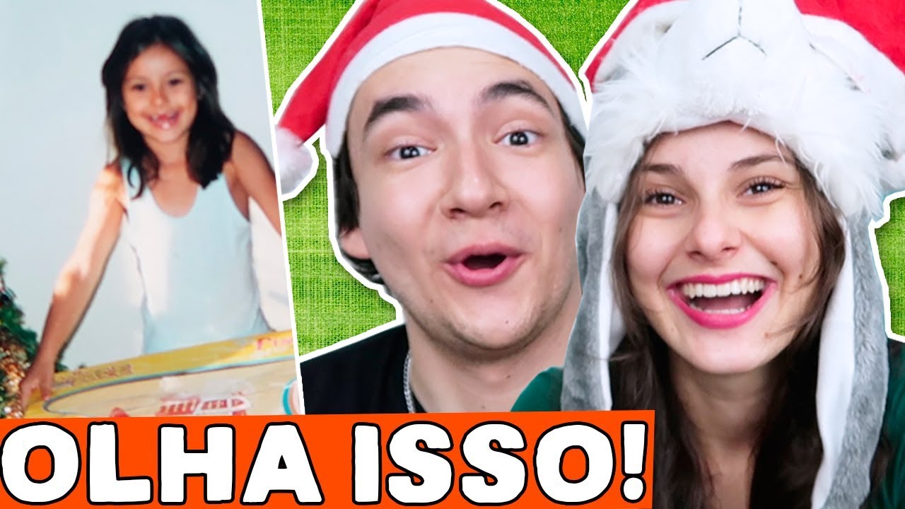 REAGINDO FOTOS DA NOSSA INFÂNCIA NO NATAL