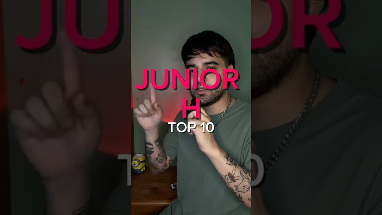 TOP 10: canciones de Junior H #juniorh #corridos #regionalmexicano