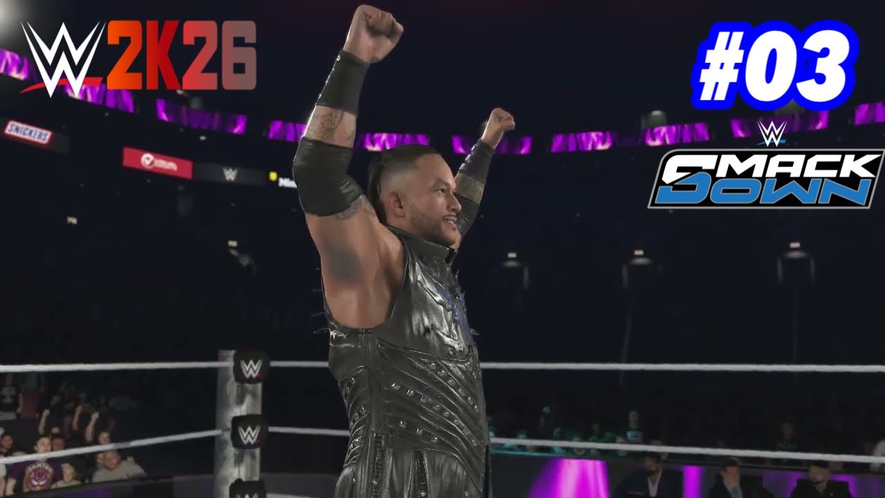 ALEXA BLISS BETRAYS CHARLOTTE FLAIR?! WWE 2K26 UNIVERSE MODE S1 SMACKDOWN WK 1