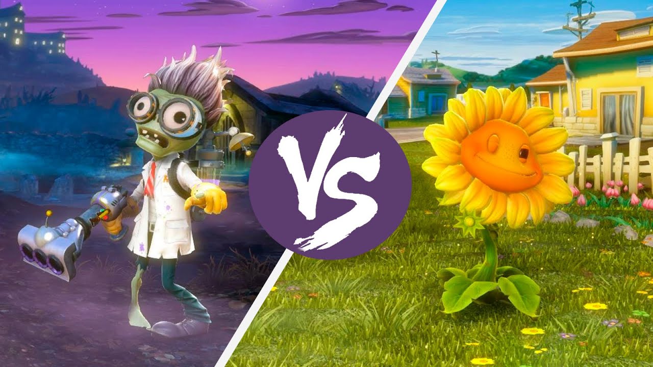 Scientist VS Sunflower - Plants vs. Zombies: Garden Warfare