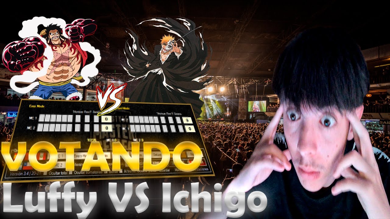 🏴‍☠️VOTANDO LUFFY VS ICHIGO🔥 (Keyblade)