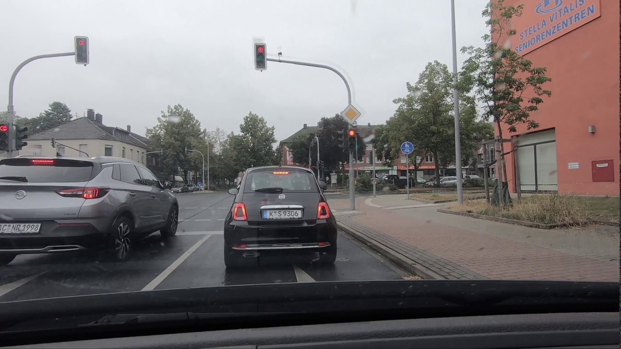 Autofahrt durch Alsdorf Hoengen und Mariadorf am 27-07-2019