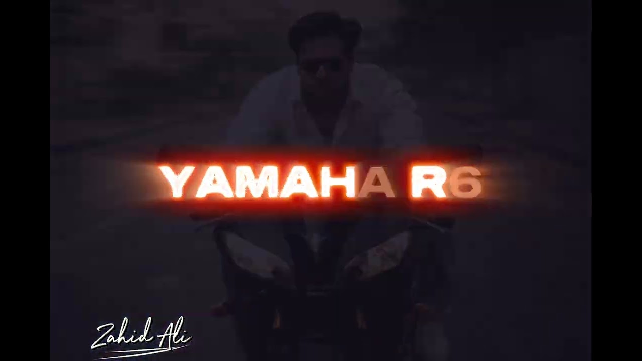 Yamaha R6 🔥 | Zahid Ali | Bike Song | Official Audio 4K | #YamahaR6 #ZahidAli #BikeSong #fyp 
