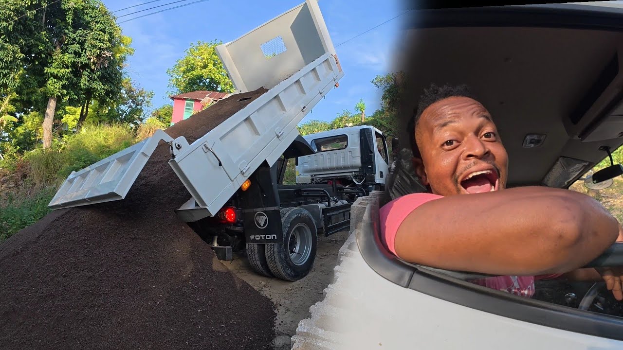Dropping materials for my new construction | Buying face basin for the pink house & Cabin | steel wk
