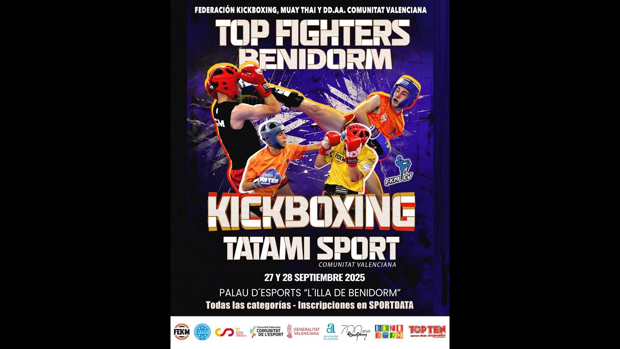 Tatami 1 Spanish Open Top Fighters Benidorm 2025