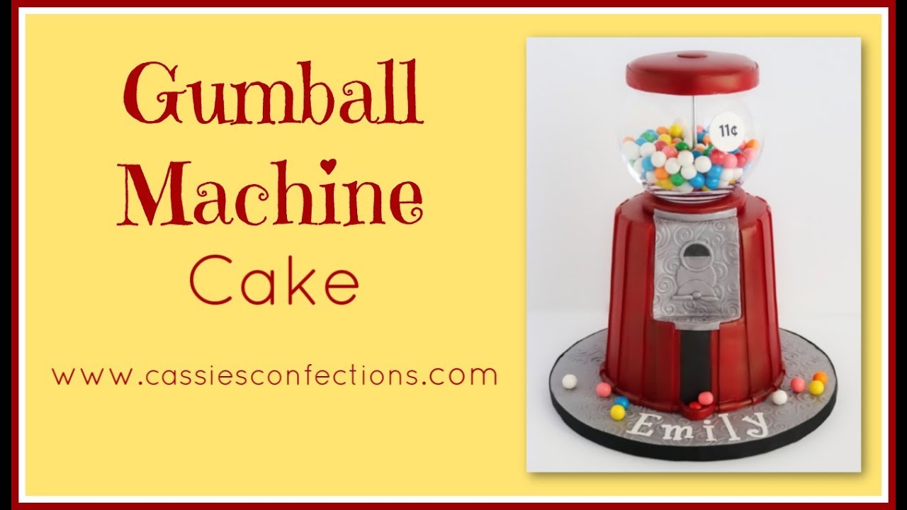 Gumball Machine Cake!