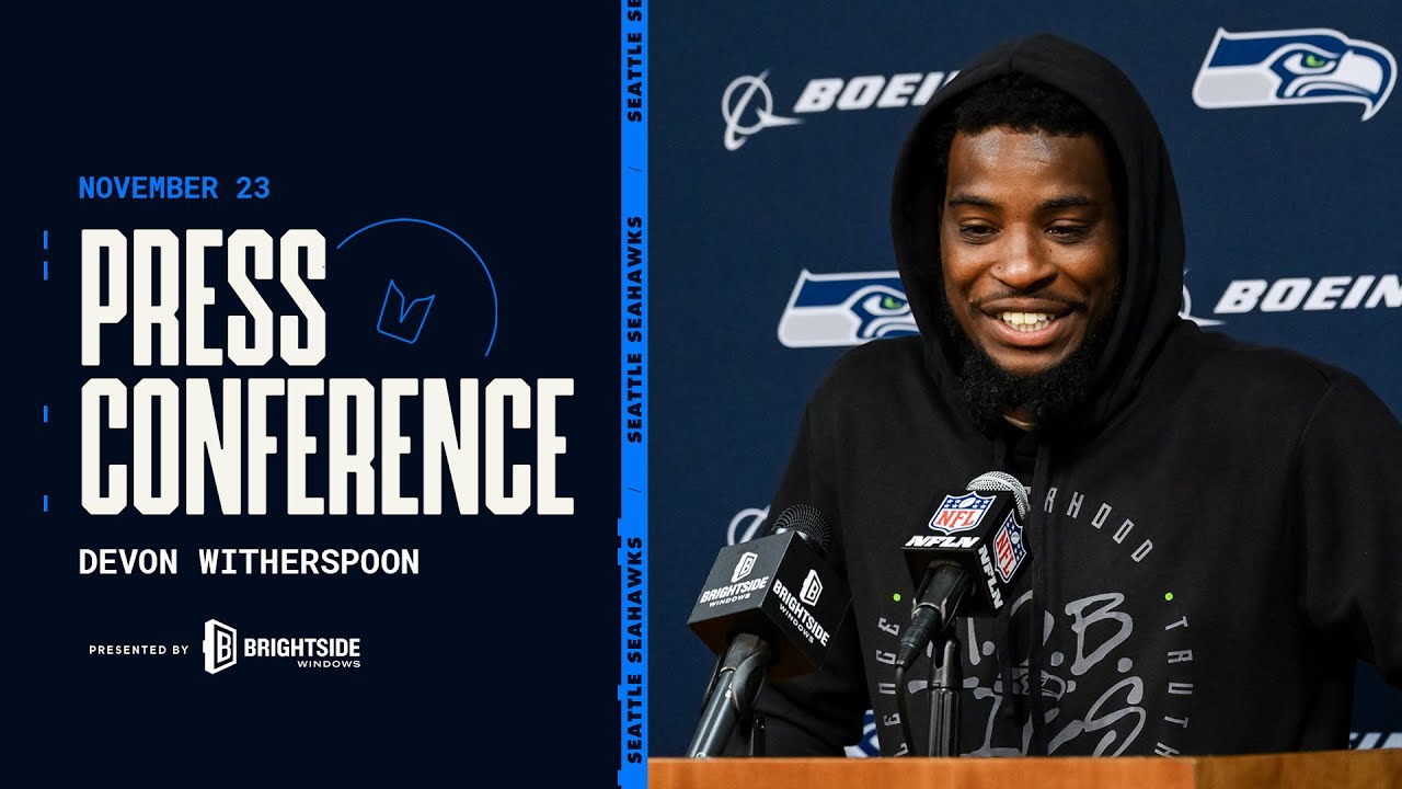 Devon Witherspoon: "We Put The Mission Over Anything Else" | Seattle Seahawks