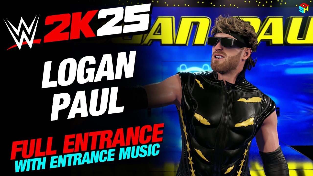 ВЫХОД ЛОГАН ПОЛ WWE 2K25 - #WWE2K25 ВЫХОД ЛОГАНА ПОЛА С МУЗЫКОЙ