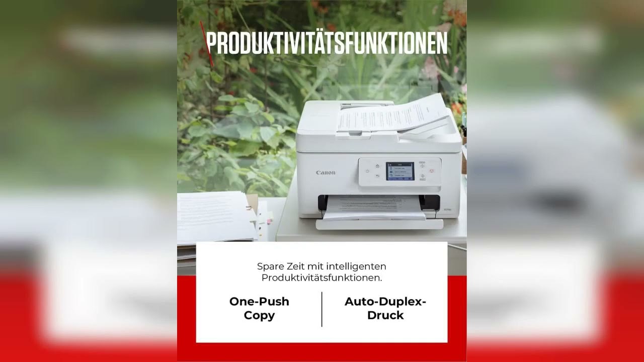 Rezension: Canon PIXMA TS7750i Multifunktionsdrucker 4in1 (Tintenstrahl,Drucken, Kopieren, Scanne...