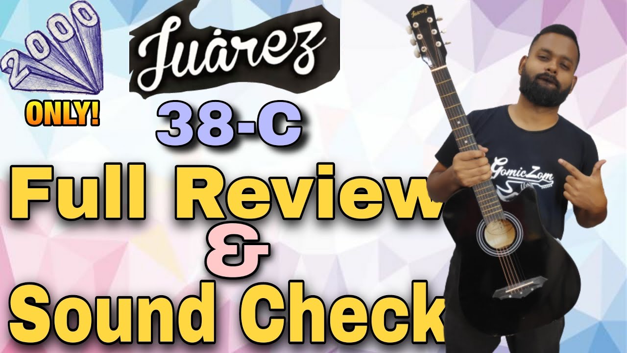 Juarez Acoustic Guitar Review and Sound Check | Cheapest Guitar for beginners | Guitar under 2000