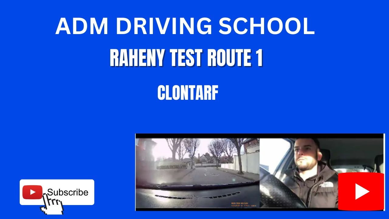 Raheny Driving Test Route 1 (Clontarf)