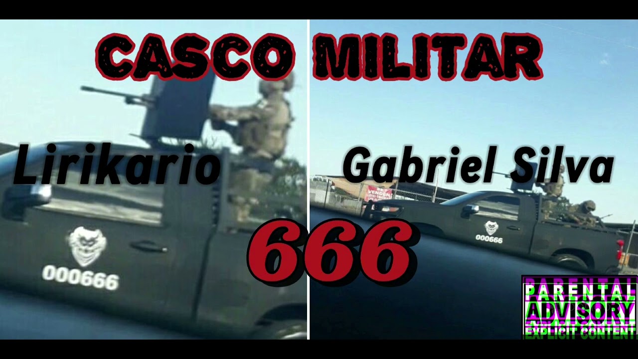 Casco Militar 🪖 Lirikario x Gabriel Silva 🔥