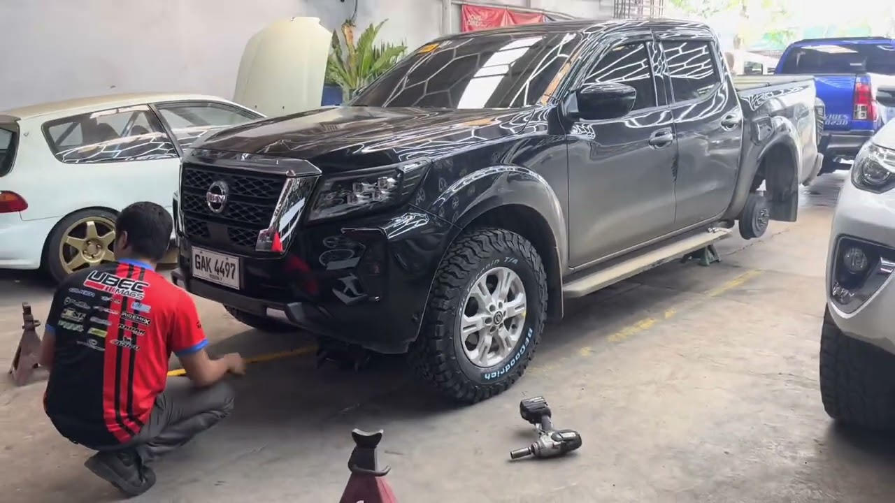 Nissan Navara all terrain tires upgrade