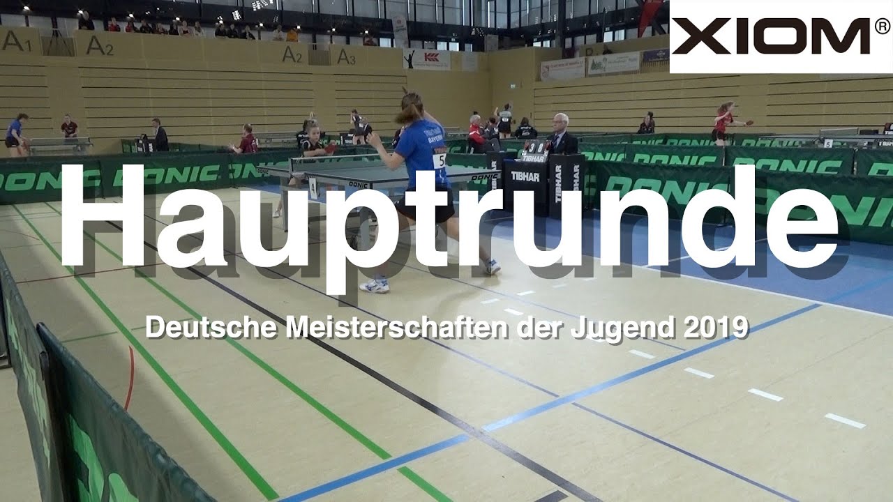 1. KO-Runde | Griesel - Schreiner | Deutsche Meisterschaften der Jugend 2019 | Highlights