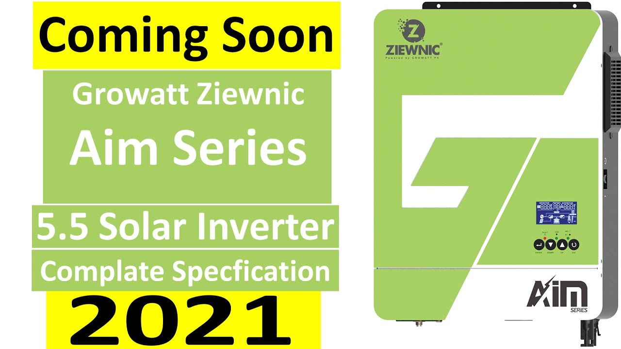 growatt ziewnic aim seres vm iii pro 5 5 kw  solar inverter 2021 complate specfication