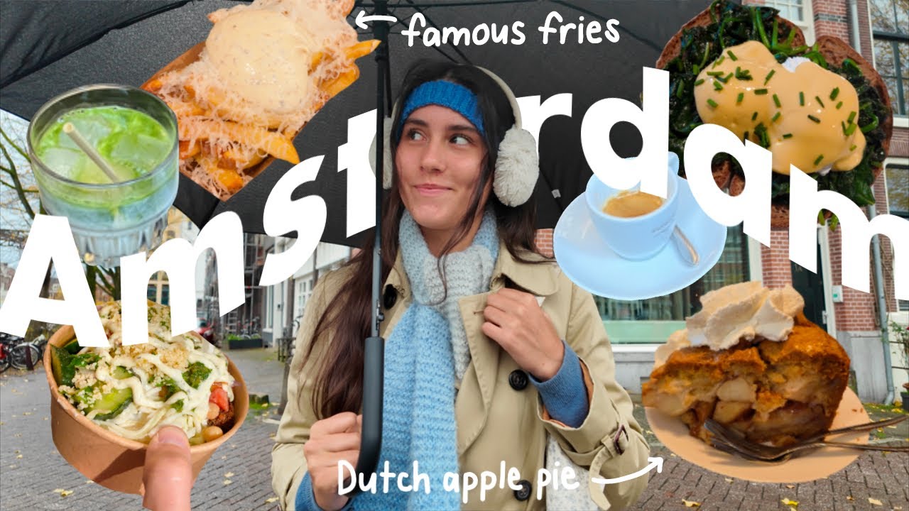 Trying all the best (and FAMOUS) food in AMSTERDAM