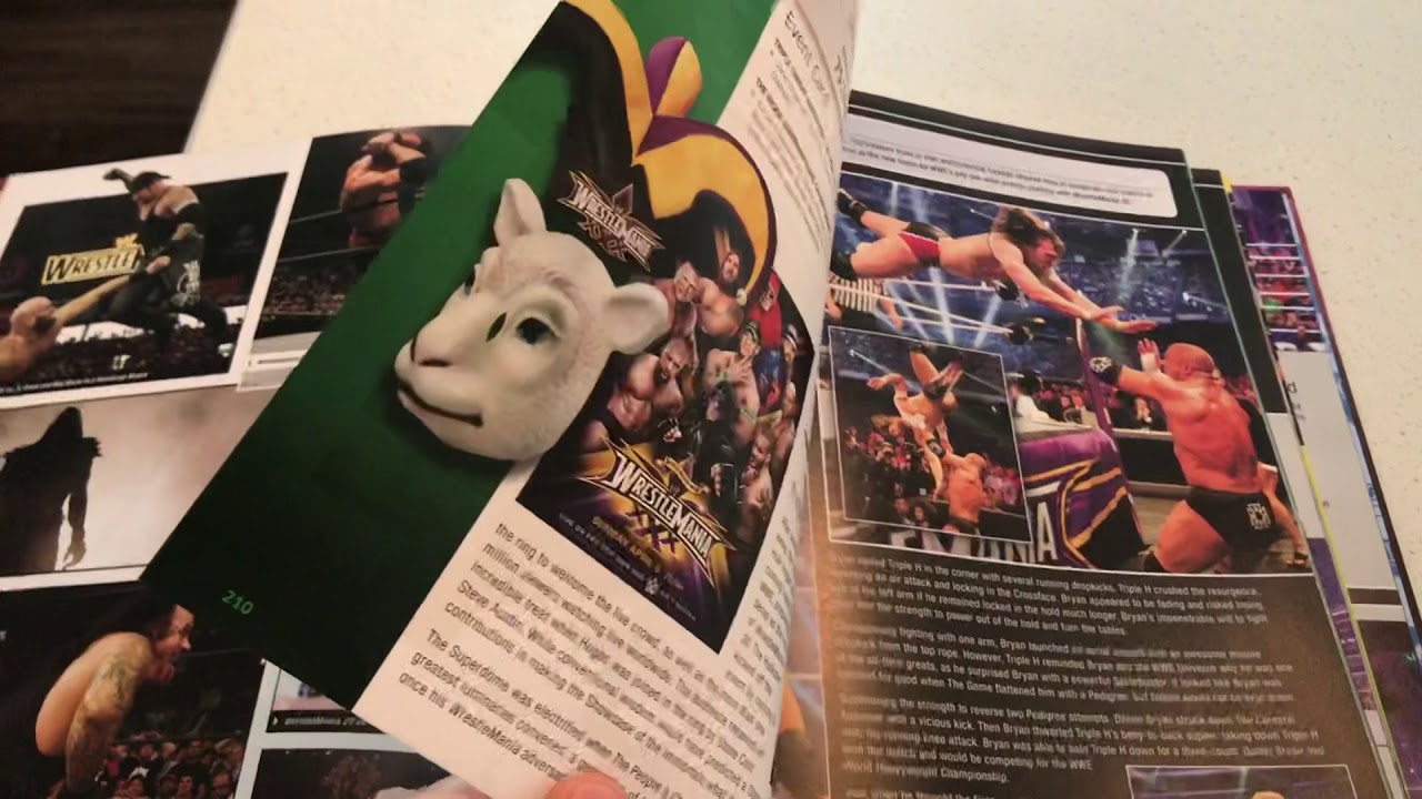 WWE 35 Years Of WrestleMania - Book Review