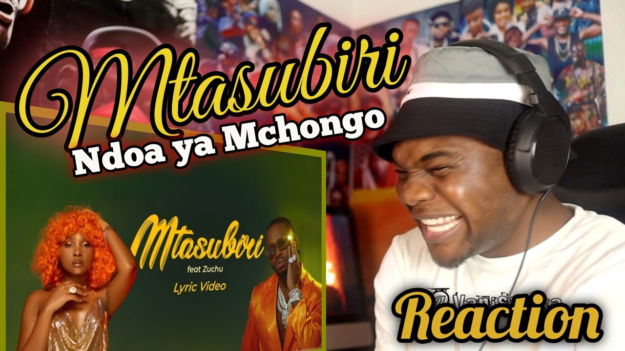 Diamond Platnumz ft Zuchu - Mtasubiri (Lyric Video)REACTION