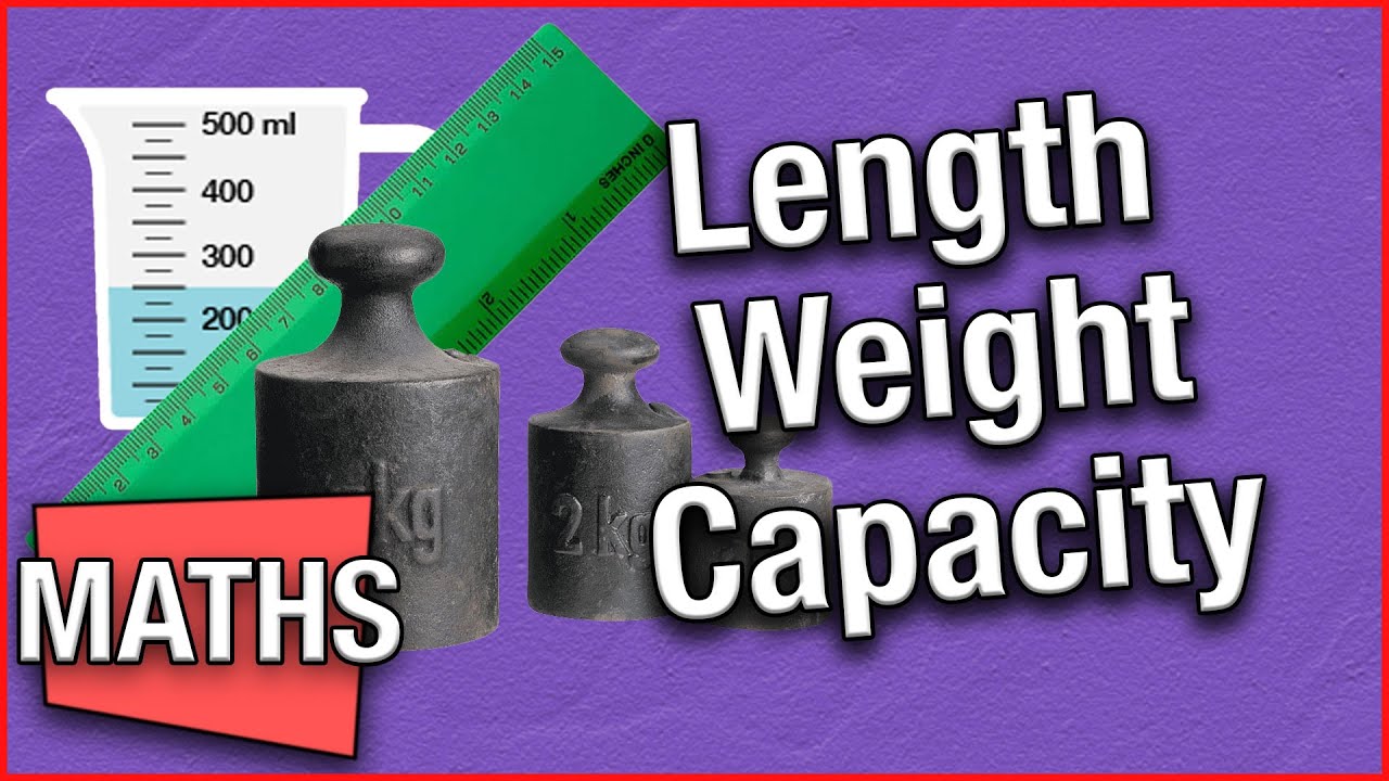 𝙈𝙖𝙩𝙝𝙨 - Length, Weight & Capacity