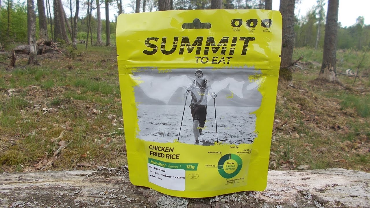 Summit To Eat - kurczak smażony z ryżem - danie liofilizowane