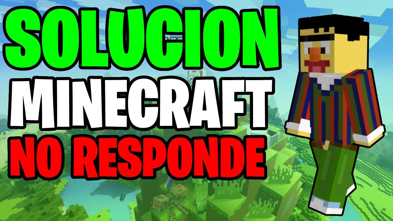 ✅COMO SOLUCIONAR MINECRAFT🤠 SE CIERRA O NO RESPONDE💎 | MINECRAFT ERROR