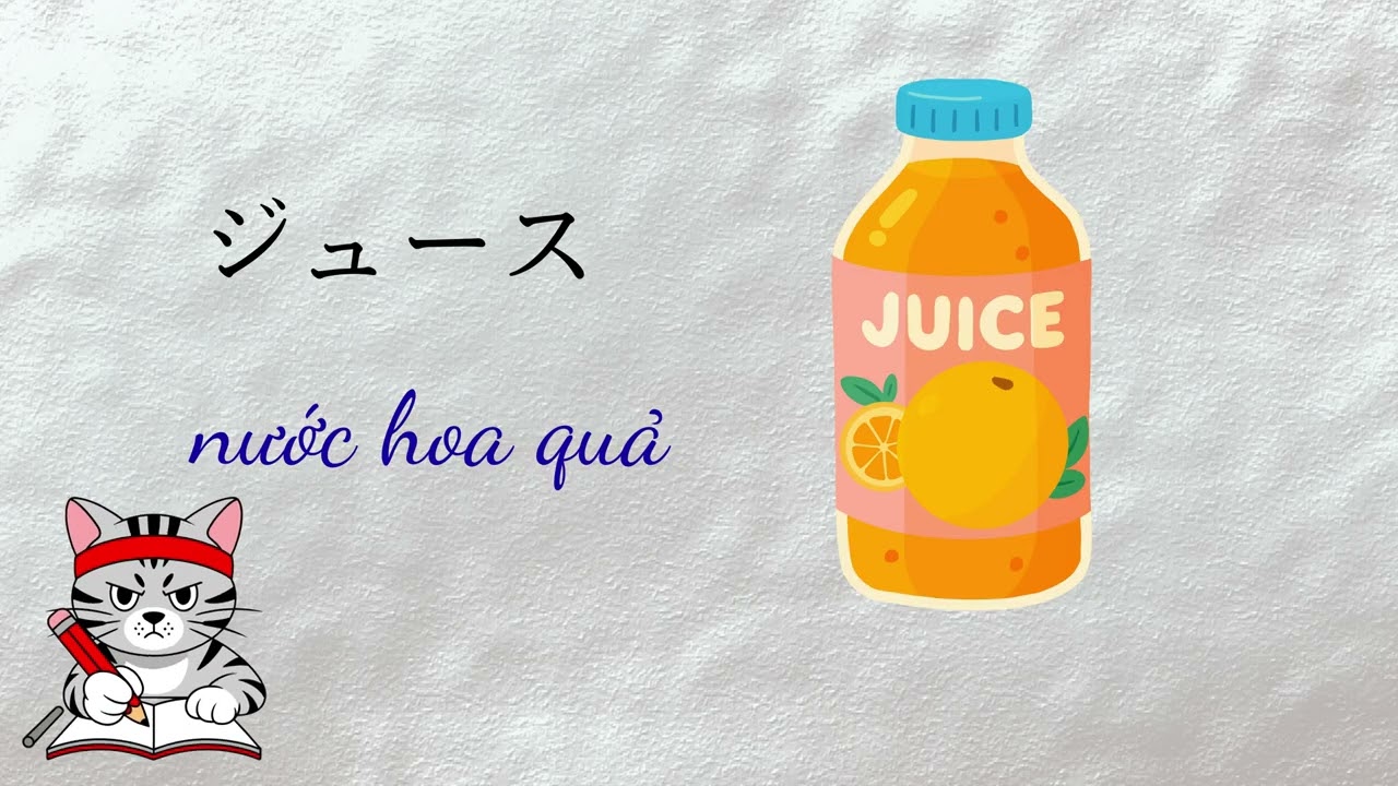 Từ vựng Minnanonihongo bài 6 #hoctiengnhatcoban #nihongo #n5 #n54