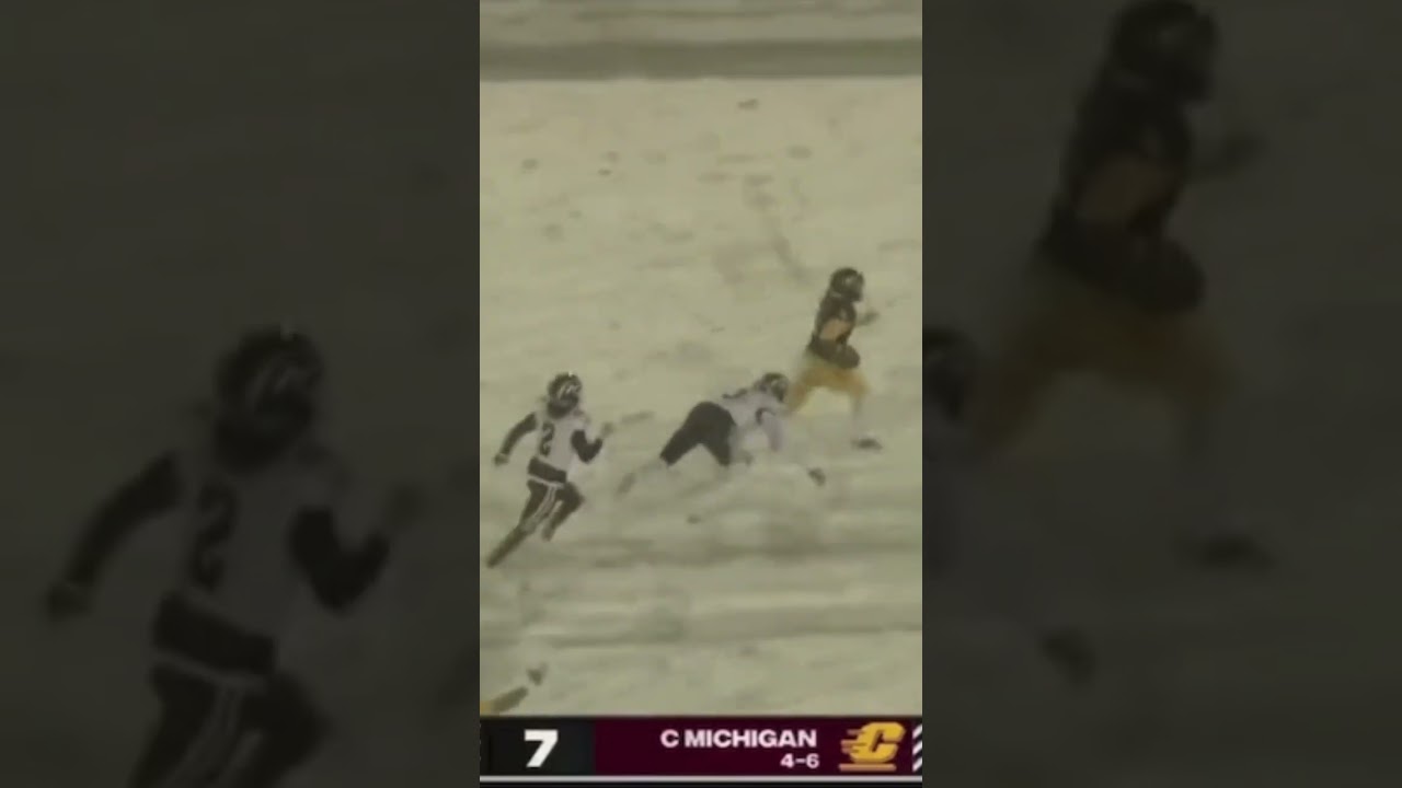 QB from Central Michigan can definitely fly